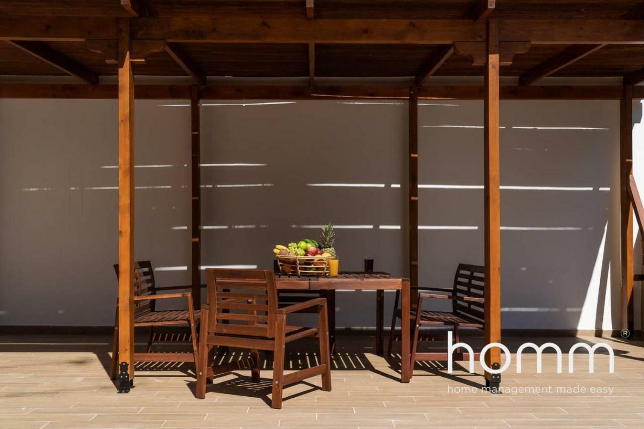 Nemeseos Ground Floor Homm Apartment With Roof Garden And Wading Pool Атина Екстериор снимка