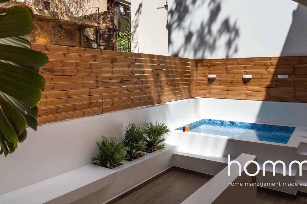 Nemeseos Ground Floor Homm Apartment With Roof Garden And Wading Pool Атина Екстериор снимка