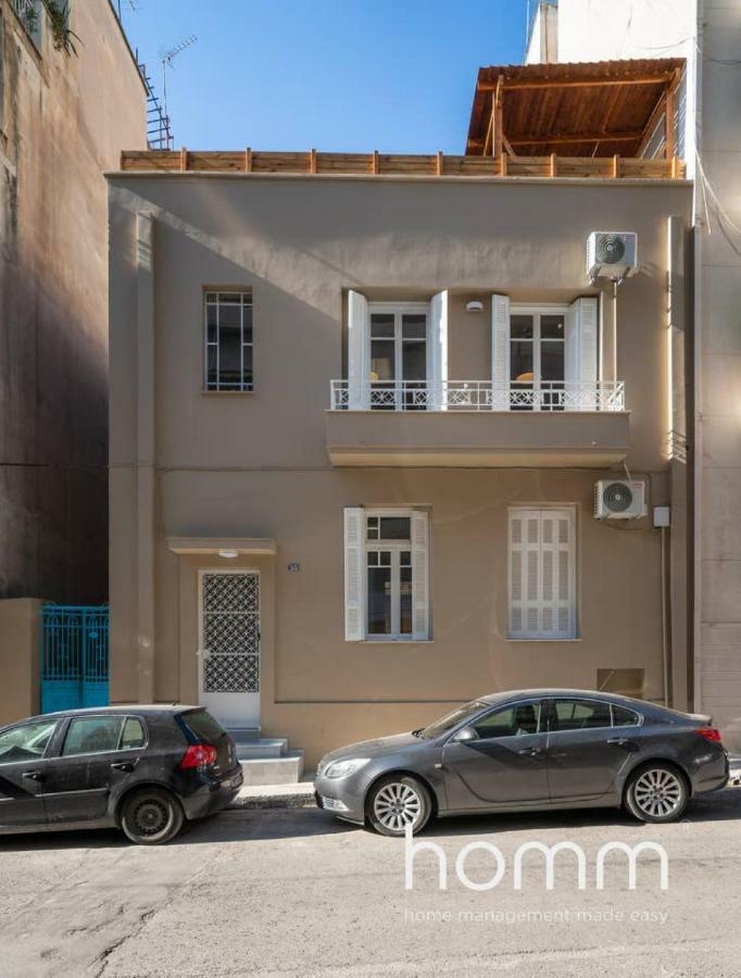 Nemeseos Ground Floor Homm Apartment With Roof Garden And Wading Pool Атина Екстериор снимка